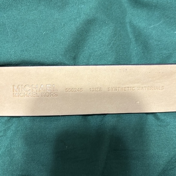 MICHAEL Michael Kors White and Brown Belt - Picture 4 of 4